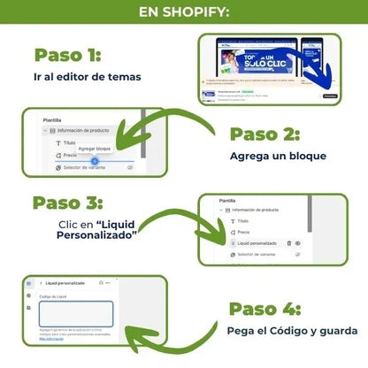 Pack de +100 Secciones Ganadoras de Shopify de Alta Conversión